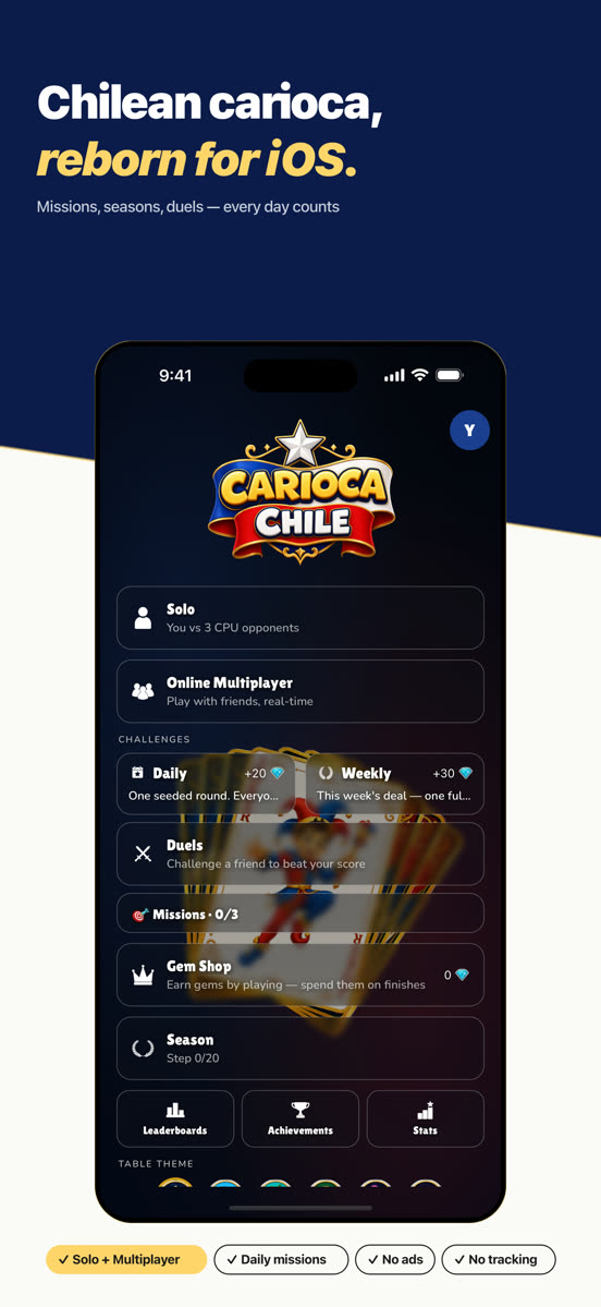 Home screen